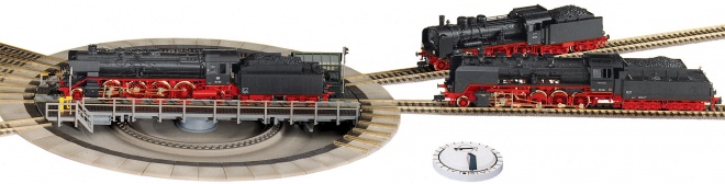 Electrically Operated Turntable<br /><a href='images/pictures/Fleischmann/4664.jpg' target='_blank'>Full size image</a>